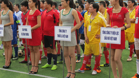 Khai mạc Giải bóng đá ngành Công Thương lần thứ II