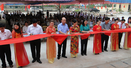 Vinacomin: Hỗ trợ 7 tỷ đồng xây dựng trường THCS Thụy Dân
