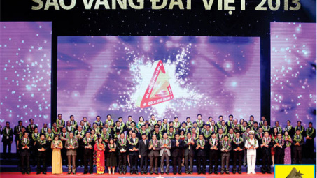DRC – Thương hiệu dẫn đầu ngành hàng sản phẩm Nhựa – Cao su trong Top 100 giải thưởng SAO VÀNG ĐẤT VIỆT 2013