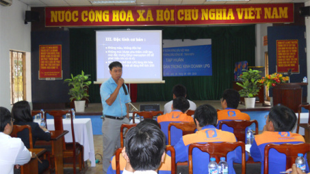 Tập huấn kỹ thuật an toàn trong kinh doanh gas (LPG)