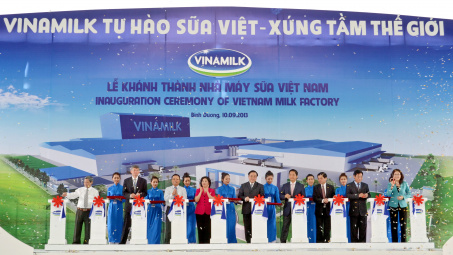 Vinamilk đầu tư 2.400 tỷ đồng xây dựng nhà máy sữa nước