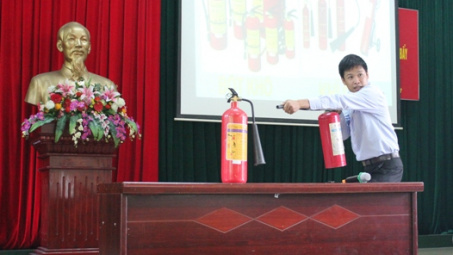 Than Mạo Khê: Hội nghị tuyên truyền công tác phòng cháy chữa cháy công sở và gia đình