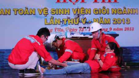 Kết thúc thành công hội thi An toàn vệ sinh viên giỏi