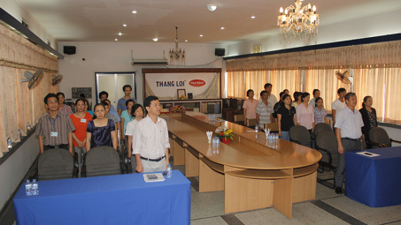 May QT Thắng Lợi: Hội nghị người lao động năm 2013