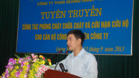 Than Quang Hanh đề cao công tác phòng cháy chữa cháy và cứu nạn cứu hộ
