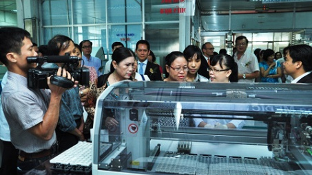 Hệ thống xét nghiệm tự động hóa hiện đại của Siemens 
