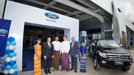 Ford  khai trương đại lý bán xe đầu tiên tại Myanmar