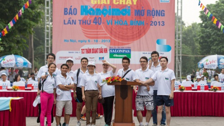 Các doanh nghiệp dầu khí đồng hành Giải chạy Vì hòa bình 2013