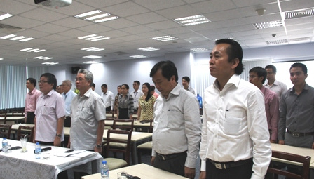 CBCNV Vinatex tưởng niệm Đại tướng Võ Nguyên Giáp 