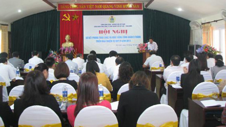 Công đoàn VVMI sơ kết hoạt động 9 tháng và triển khai nhiệm vụ quí IV năm 2013