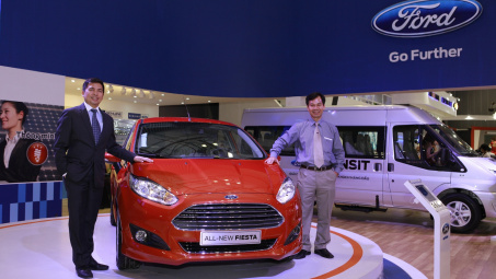 Ford ra mắt Fiesta động cơ EcoBoost tại Triển lãm Ôtô Việt Nam 2013 