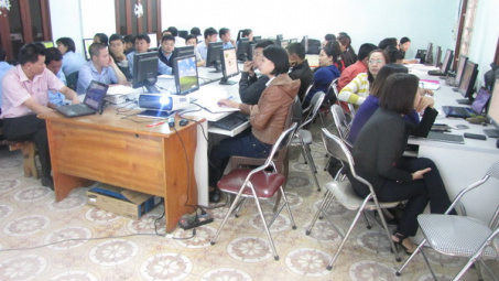 Petrolimex Hà Giang: Đào tạo kỹ năng sử dụng CNTT tiền EGAS