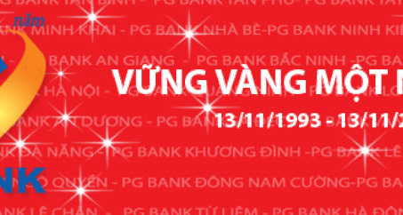 20 năm PG Bank - Vững vàng một niềm tin