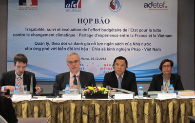 Pháp-Việt chia sẻ kinh nghiệm về ứng phó biến đổi khí hậu