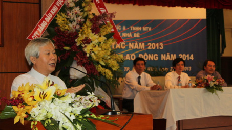 Tổng kho Xăng dầu Nhà Bè tổng kết công tác năm 2013 và hội nghị người lao động năm 2014