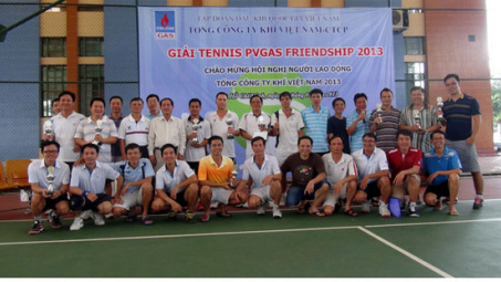 Giải Teninis  PVGAS FRIENDSHIP 2013