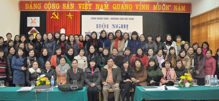 Năm 2014 - Phong trào nữ CNVC Vinacomin cần tiếp tục đổi mới