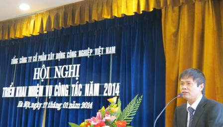 Tổng công ty CP Xây dựng Công nghiệp Việt Nam: Hội nghị triển khai nhiệm vụ năm 2014 