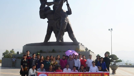 CĐ Công nghiệp Dệt May Thời trang Hà Nội: Hành trình Về nguồn - Xuân 2014