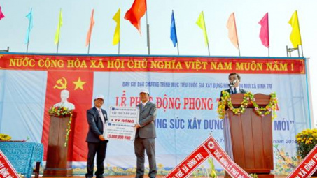 BSR chung tay xây dựng nông thôn mới