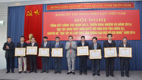 Đảng bộ EVN tổng kết công tác năm 2013 và triển khai nhiệm vụ năm 2014