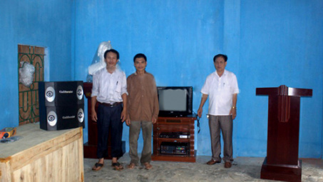 Công ty mỏ tuyển đồng Sin Quyền đóng góp lớn trong phong trào xây dựng nông thôn mới tại địa phương
