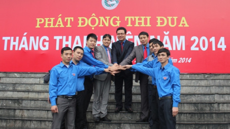 Than Mạo Khê hưởng ứng tháng thanh niên 2014