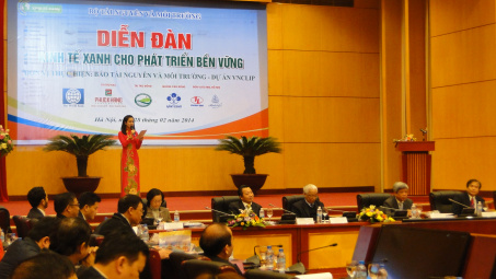 Diễn đàn kinh tế xanh cho phát triển bền vững