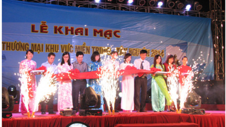 Hội chợ Thương mại khu vực miền Trung - Tây Nguyên năm 2014