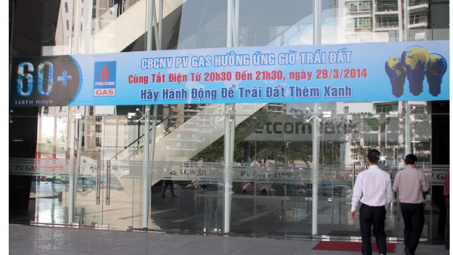PV GAS hưởng ứng Chiến dịch Giờ Trái đất