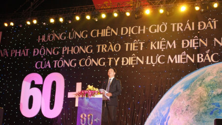 Thanh Hóa: Phát động chiến dịch Giờ trái đất năm 2014