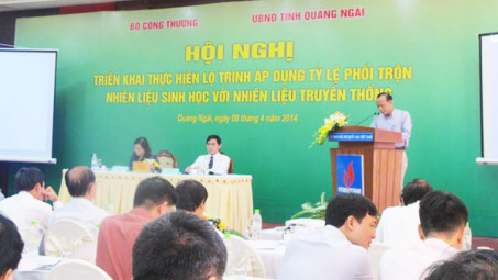 Quảng Ngãi muốn triển khai sớm lộ trình áp dụng nhiên liệu sinh học