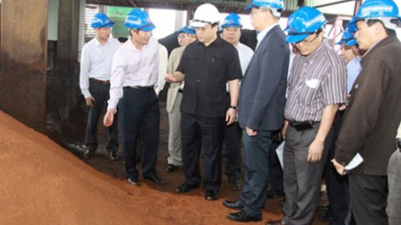 Sản xuất thép từ bùn đỏ sắp triển khai thực tế