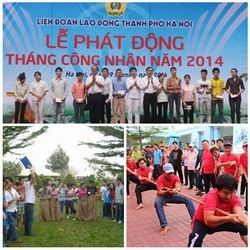 Nhiều địa phương tổ chức "Tháng công nhân"