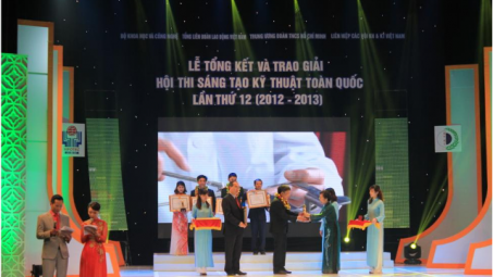 Xí nghiệp Xây lắp (Vietsovpetro) đạt giải Nhất Hội thi Sáng tạo kỹ thuật toàn quốc