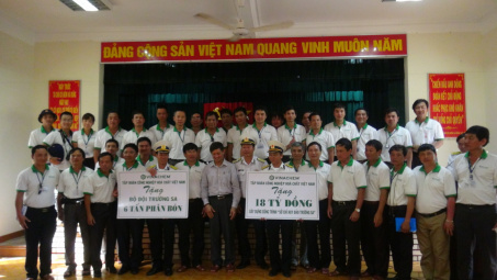 Đoàn công tác của Vinachem thăm Quần đảo Trường Sa và Nhà Giàn DK1