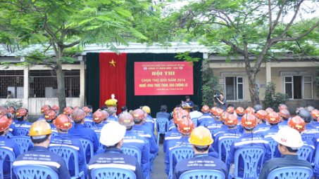 Hội thi chọn thợ giỏi Than Hòn Gai năm 2014