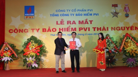 Ra mắt Bảo hiểm PVI Thái Nguyên