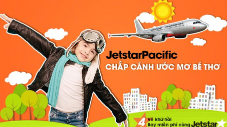 Jetstar Pacific tặng quà trẻ em dịp Quốc tế Thiếu nhi 