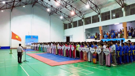 Khai mạc giải vô địch trẻ Vovinam toàn quốc - Cúp Vinatex 2014