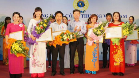 Công đoàn Xăng dầu Việt Nam đạt Giải nhì Hội thi Cán bộ Công đoàn giỏi ngành Công Thương năm 2014