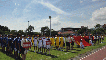 Khai mạc Giải bóng đá nam phong trào TKV năm 2014