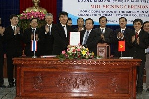 Xúc tiến thực hiện Dự án Nhà máy nhiệt điện Quảng Trị