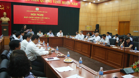 CĐCTVN: Tổ chức Hội nghị Ban Chấp hành lần thứ IV