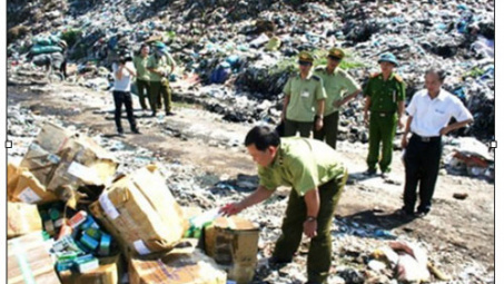 Thanh Hóa: Tiêu hủy gần 2 tạ thuốc tân dược 