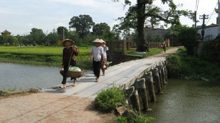 Một làng Nôm cổ kính của sông Hồng