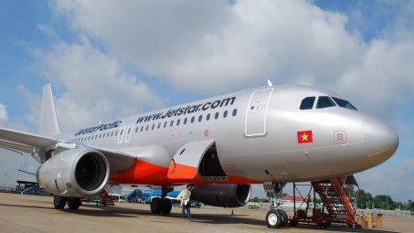 Jetstar Pacific nhận máy bay A320 và bán vé rẻ từ 180 nghìn đồng