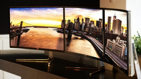 LG sẽ ra mắt màn hình máy tính cong tại IFA 2014