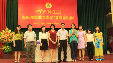 CĐCTVN ra mắt thành viên mới: CĐ Công ty CP Hóa dầu Quân đội (Mipec)