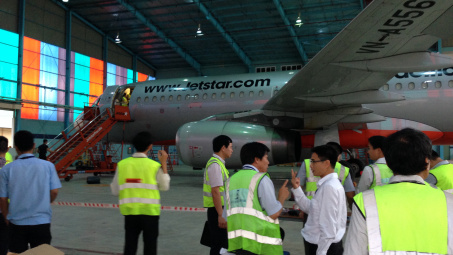 Jetstar Pacific diễn tập thoát hiểm khẩn nguy theo quy chế của Mỹ